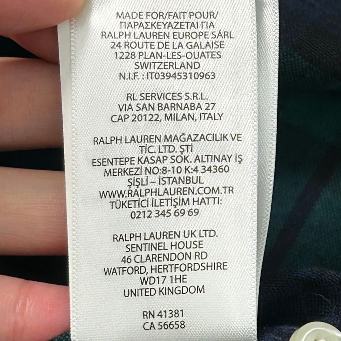 폴로랄프로렌 슬림핏 플래그 옥스포드 셔츠 S 상품이미지8