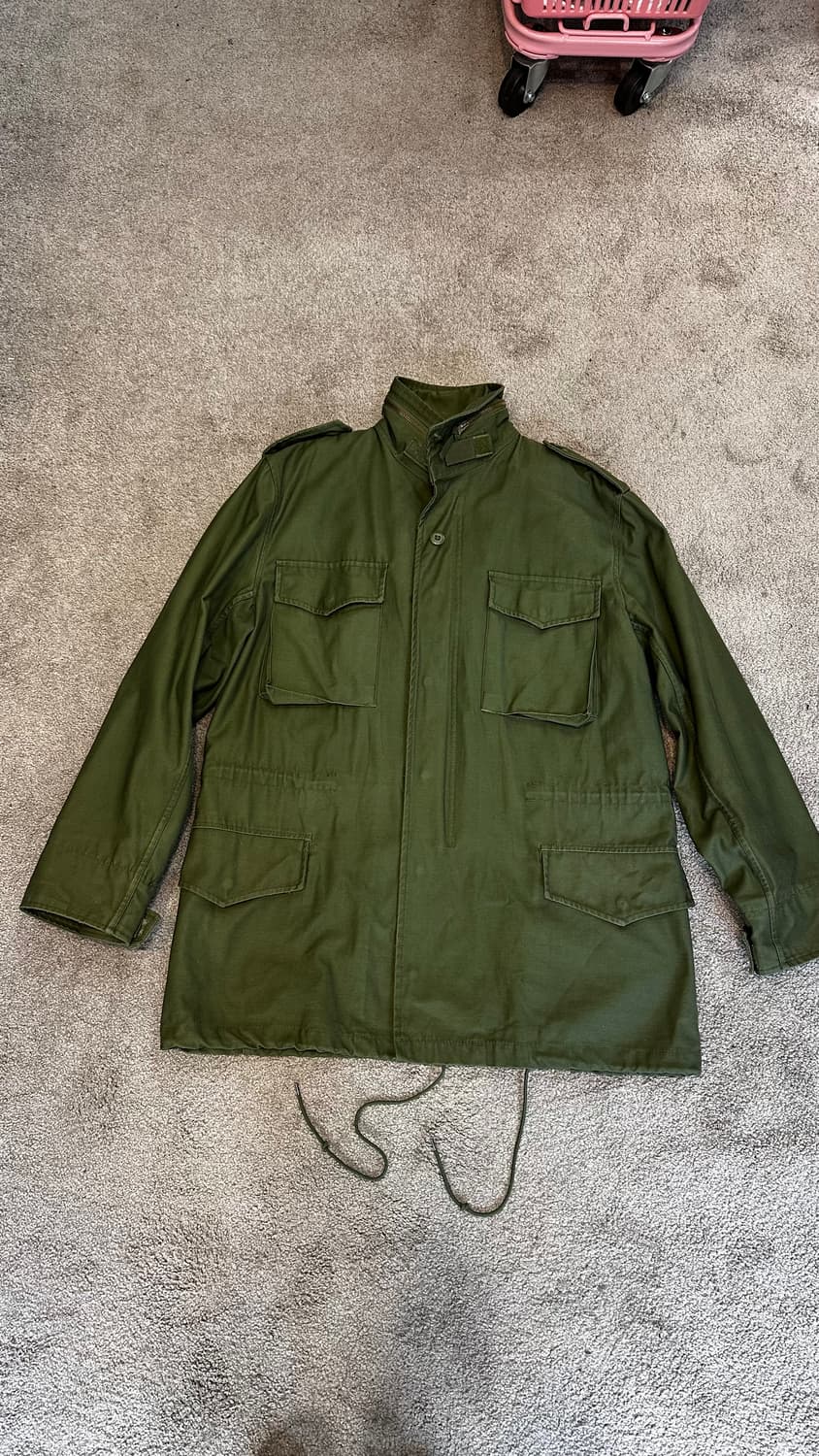 빈티지 트루스펙 밀리터리 M-65 필드 자켓M-L 상품이미지1
