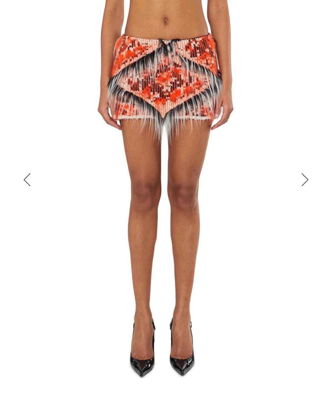 디젤 레드 퍼스티나 스커트  상품이미지2