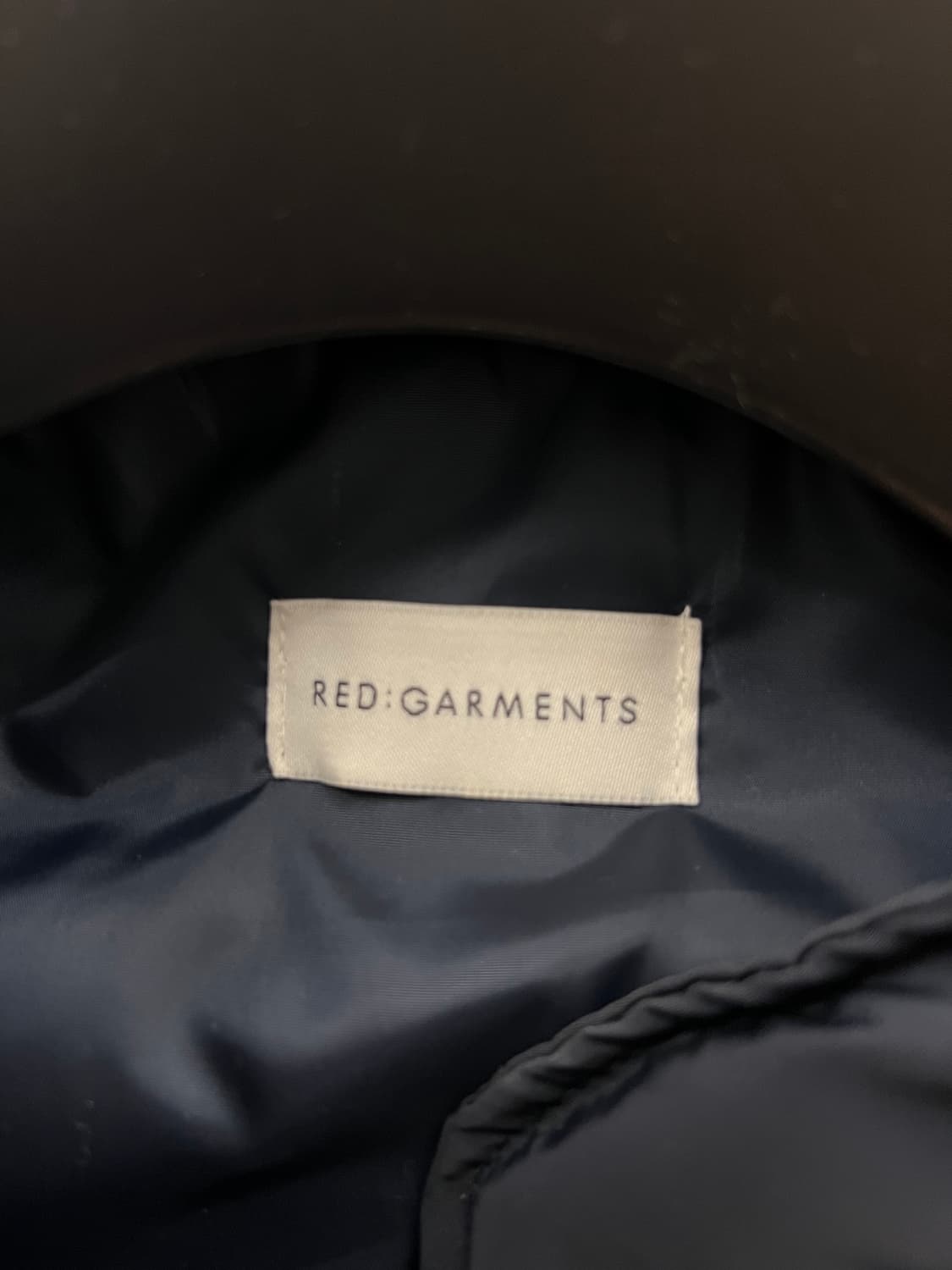 클래식 벨티드 네이비 패딩 자켓 105 사이즈 상품이미지8