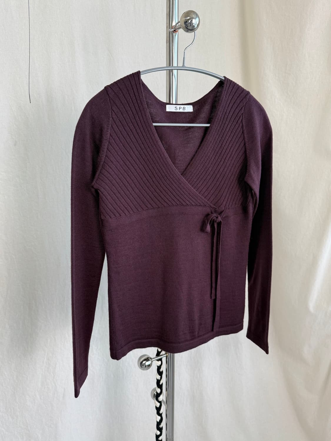 SPB 랩 니트 탑  상품이미지4