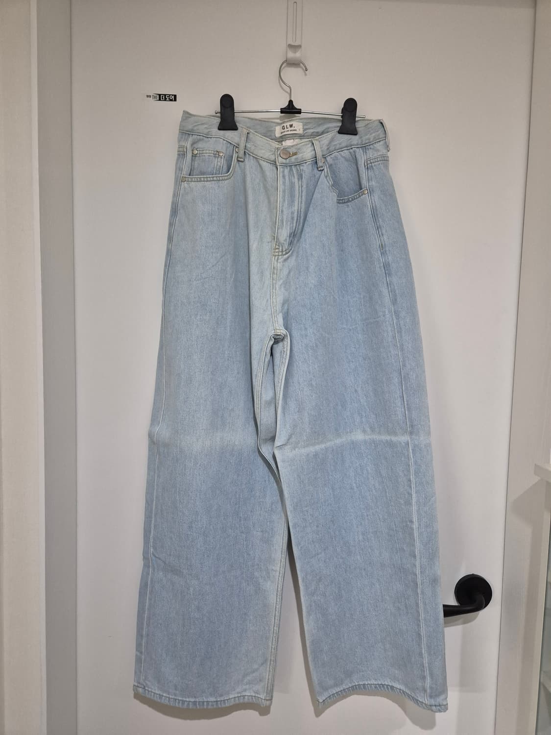 굿라이프웍스 연청바지 상품이미지3