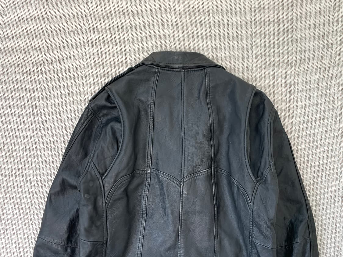 빈티지 더블 라이더 레더 재킷 J03926 상품이미지10