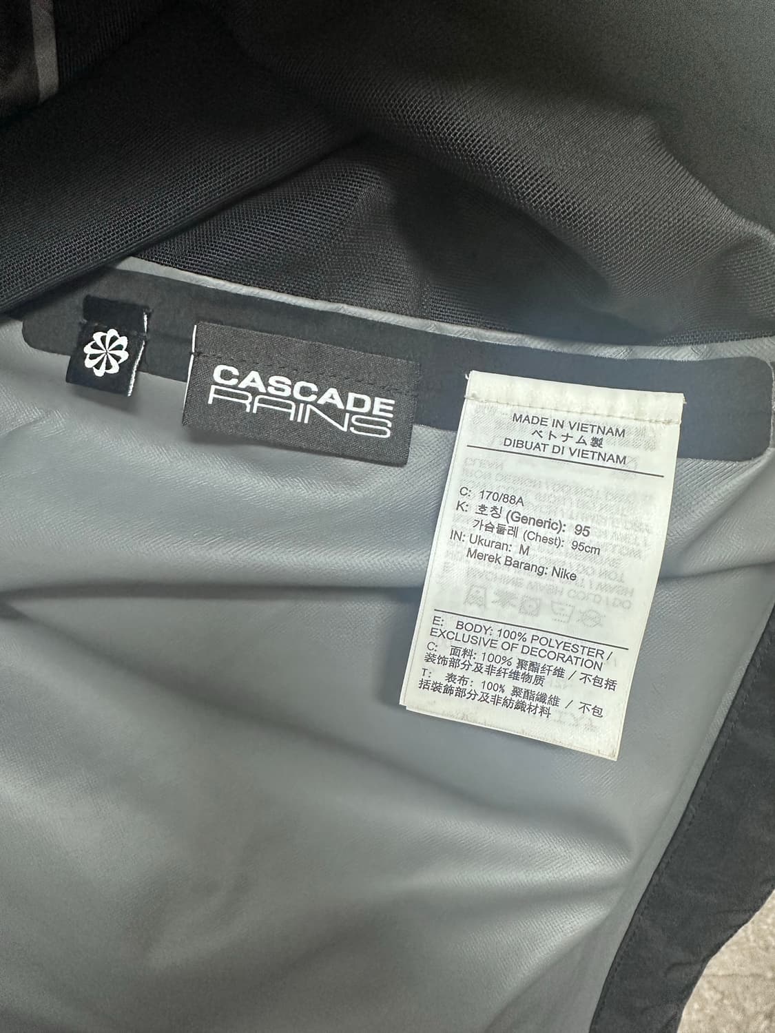 NIKE ACG Storm-fit ADV Rain Jacket(M) 상품이미지6