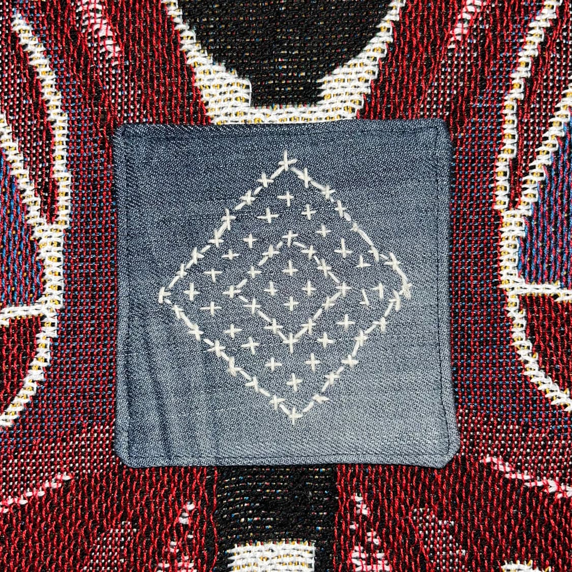 사시코 티코스터 sashiko tea coster 004 상품이미지1