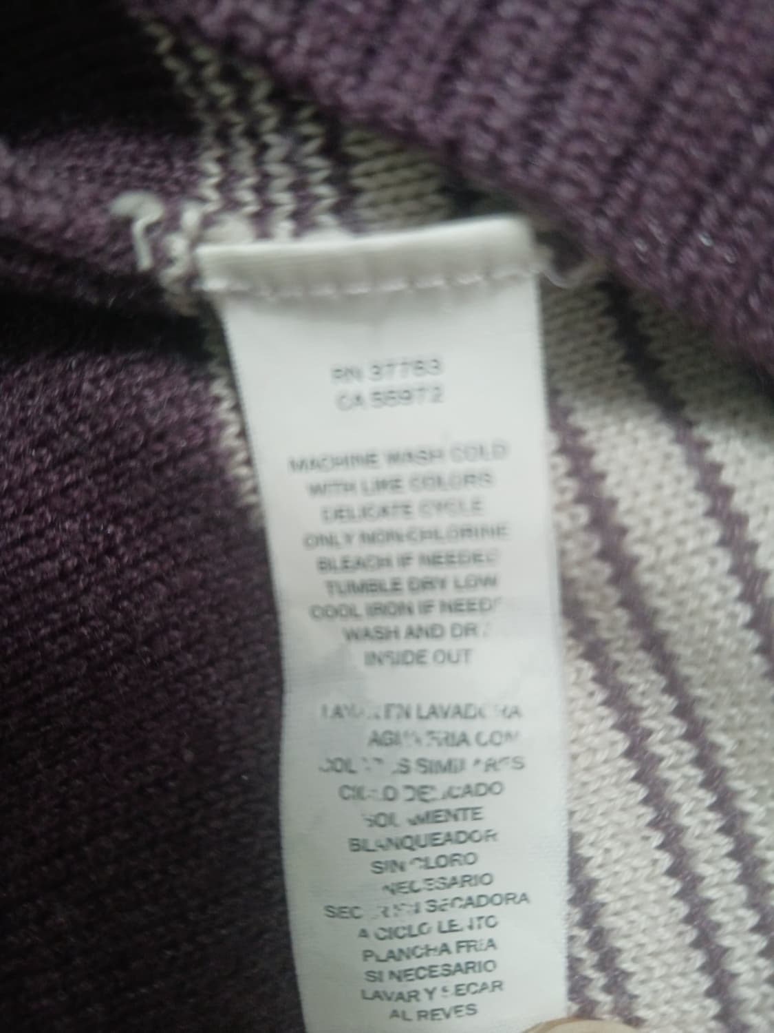 [L] 페리엘리스 그라데이션 브이넥 니트 상품이미지10