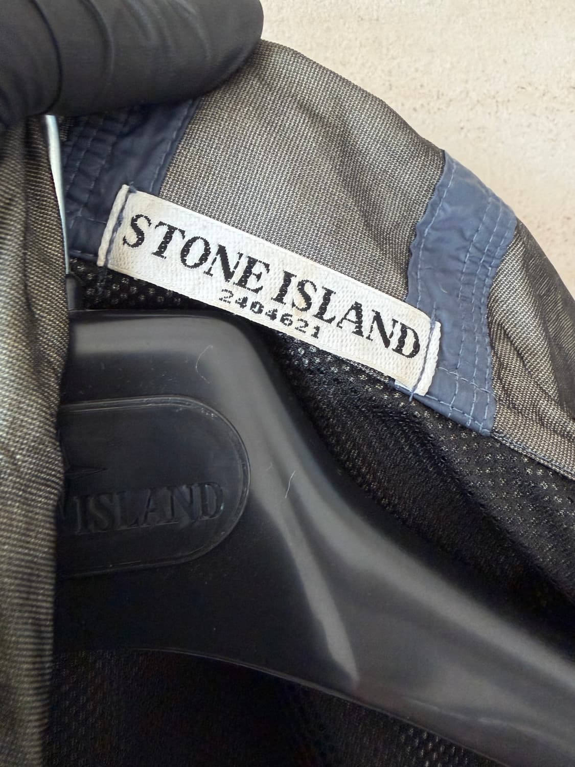 스톤아일랜드 마이크로 립스탑 Tyveck 바람막이 상품이미지4