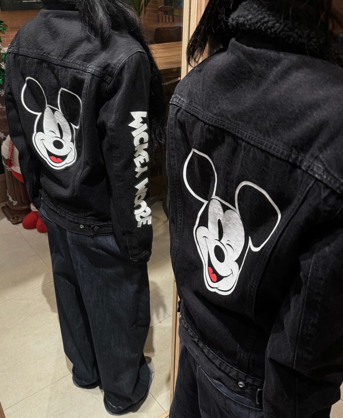 리바이스 X 미키마우스 쉐르파 트러커 자켓 상품이미지1