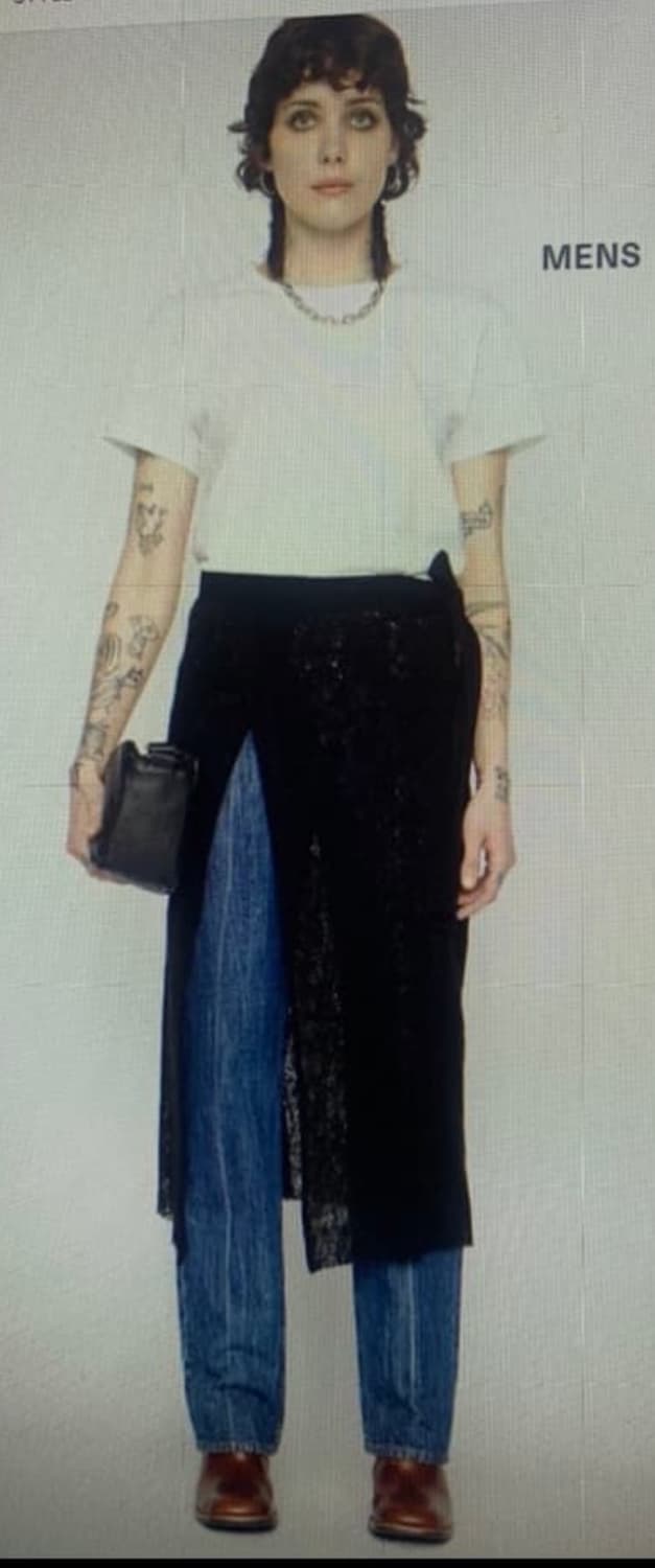 Our legacy 아워레가시 니트 랩스커트  상품이미지1