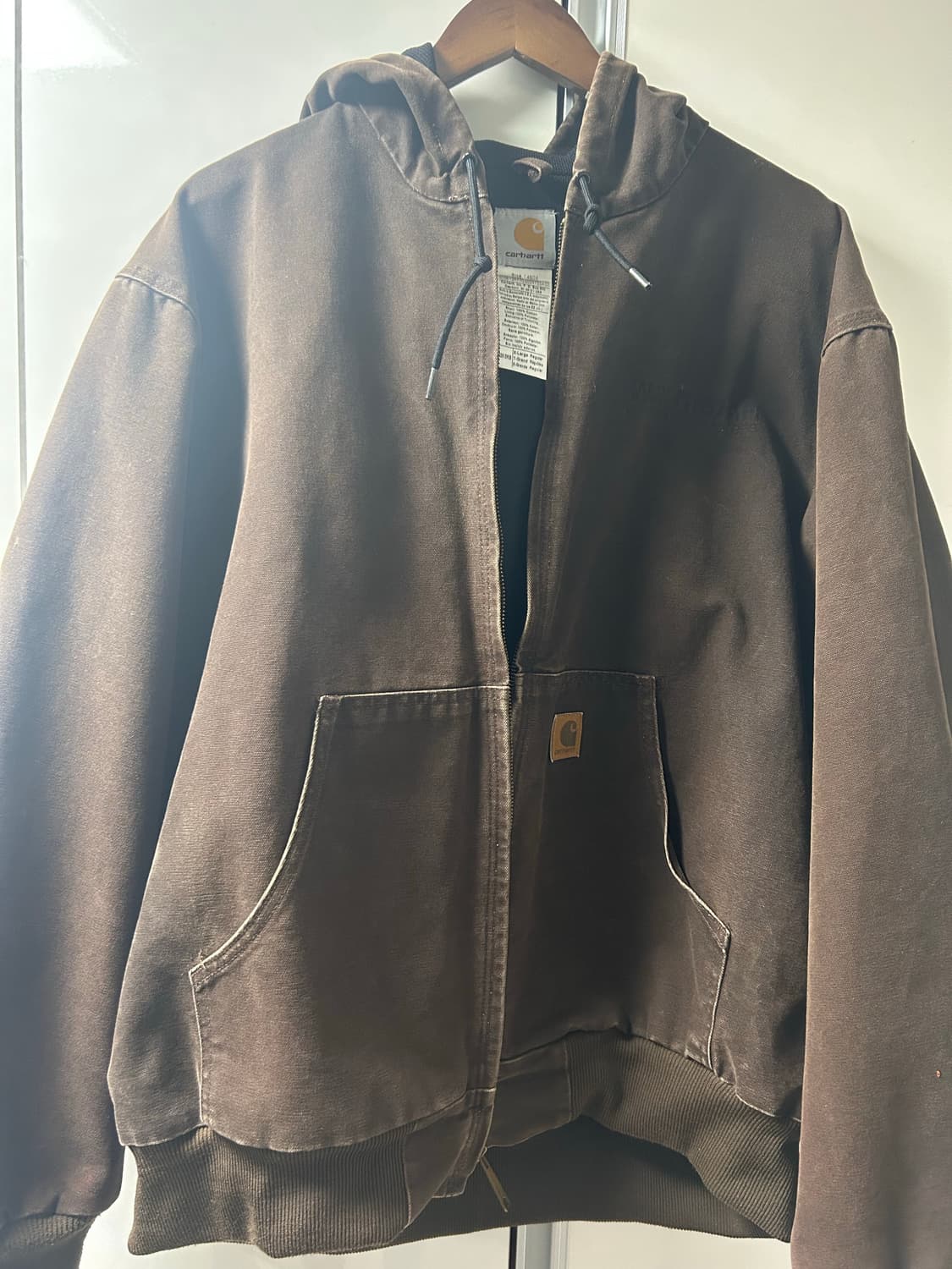 칼하트 액티브 자켓 다크브라운 XL 상품이미지1