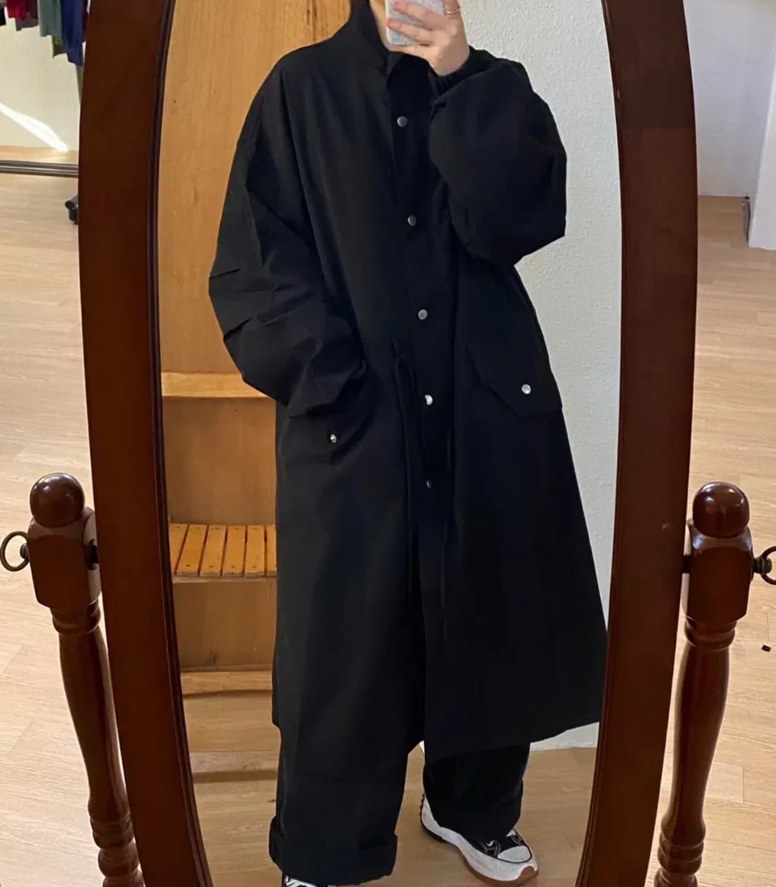 롱 야상 점퍼  상품이미지1