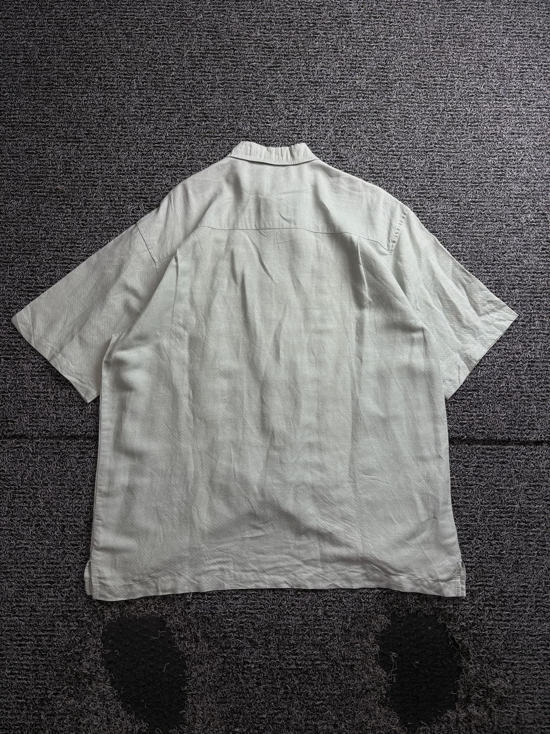 Carlo 빈티지 실키 쿠바 패턴 셔츠 3809 상품이미지5