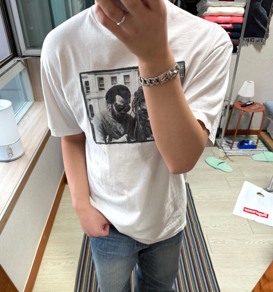 05aw 올드 슈프림 bad brains 반팔 티셔츠 상품이미지1