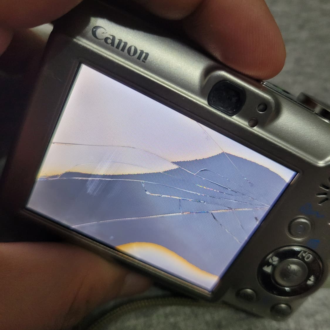 캐논 익서스 60 실버색상 고장난 디카 상품이미지7