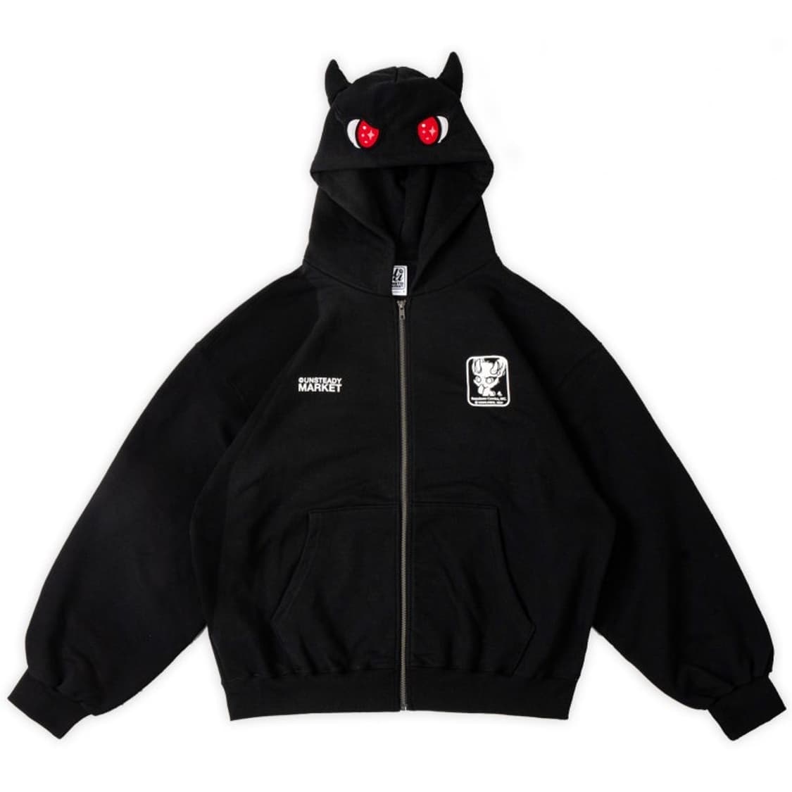 언스테디마켓 예린 보보 후드집업 2size 상품이미지1