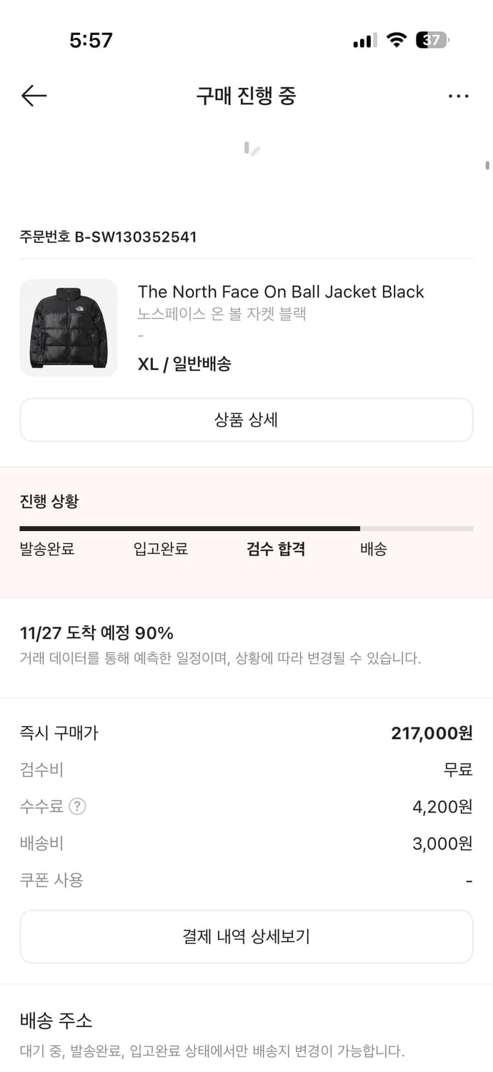 노스페이스 눕시온볼 패딩 상품이미지3