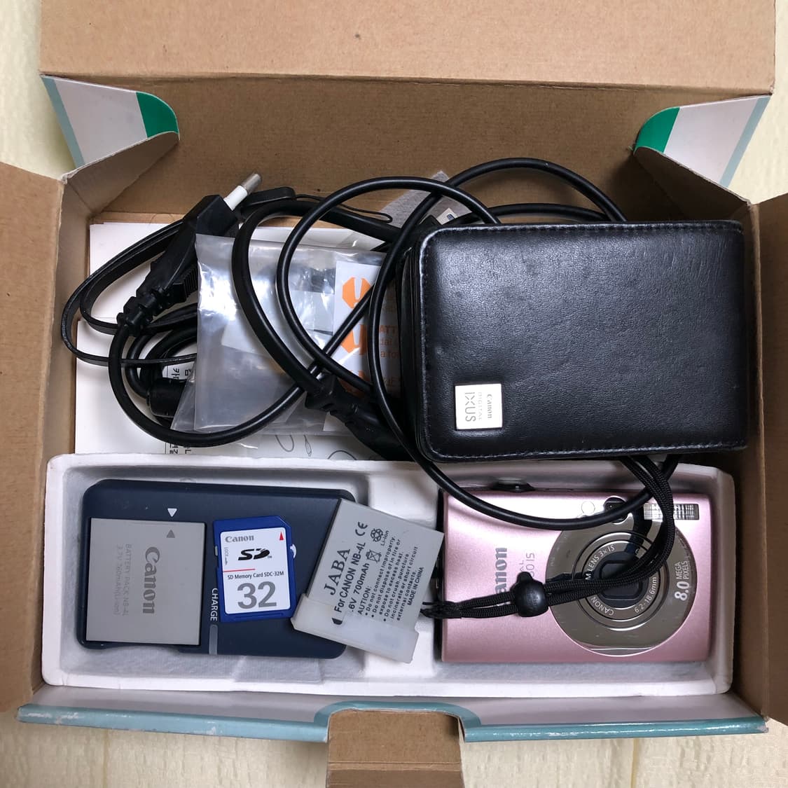 캐논 익서스 ixus 80 is (ixy 20) 핑크 풀박스 상품이미지1