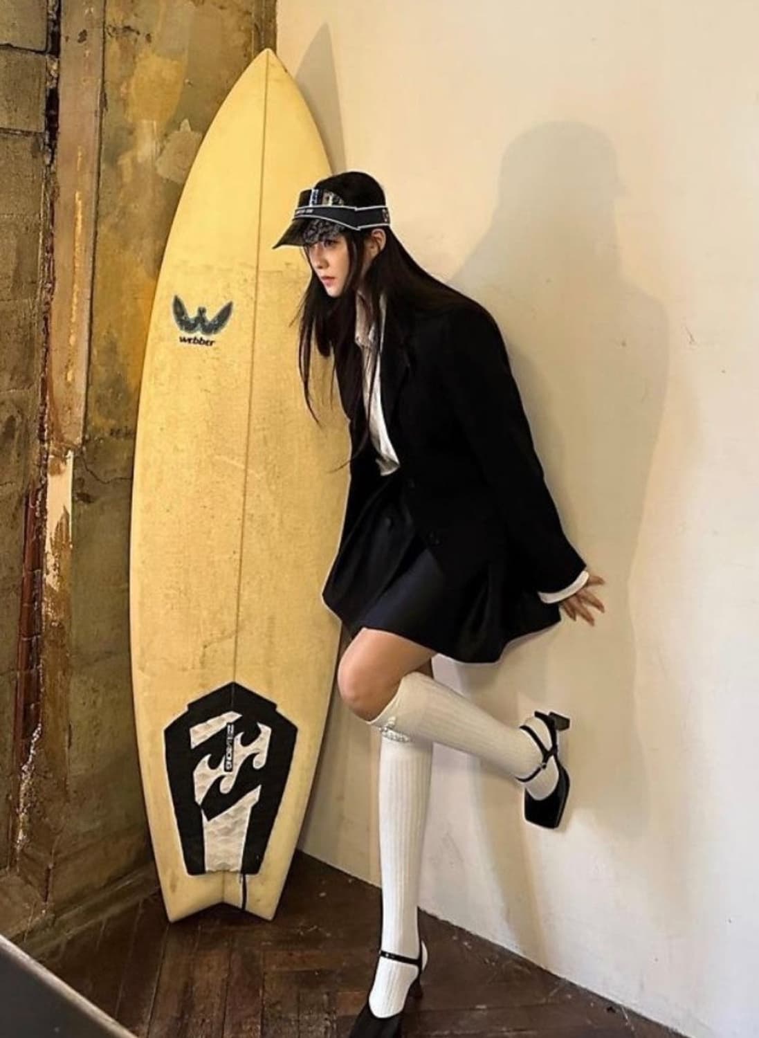 Dior Club V1U Visor Blue Dior Oblique 상품이미지3