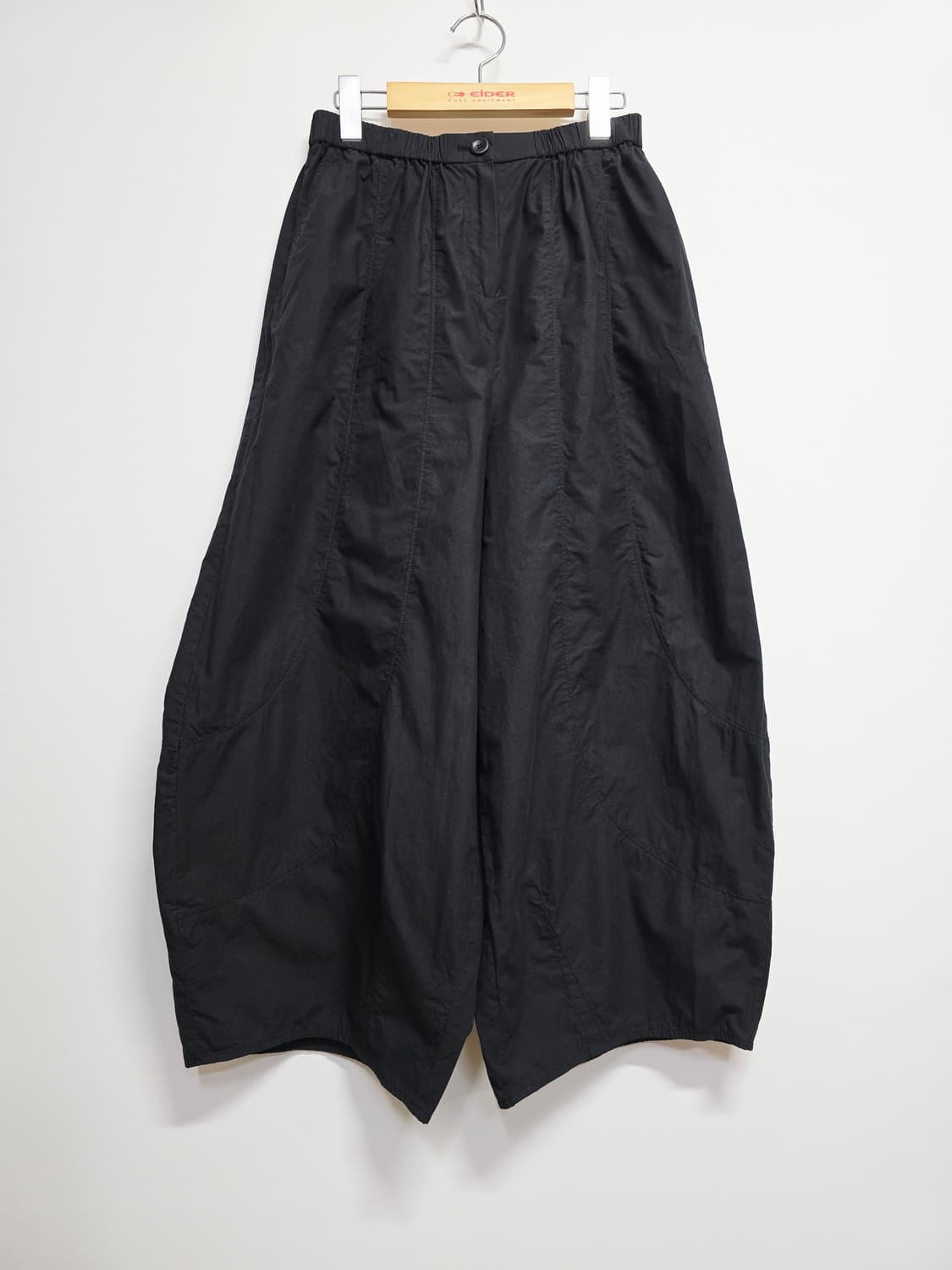 이새 블랙 와이드 배기 바지 상품이미지1