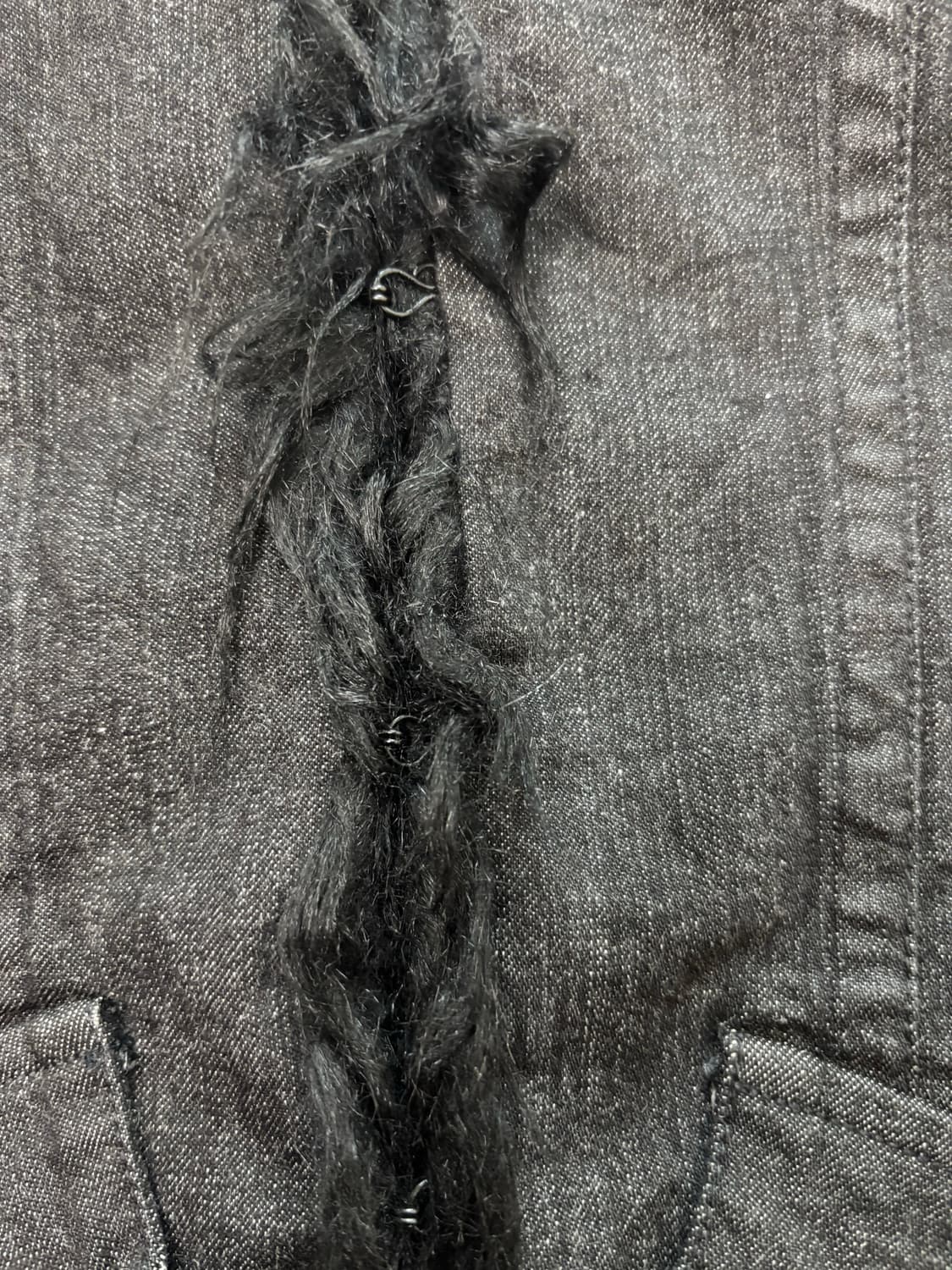 페레 진 퍼 데님 자켓 Women’s  M 상품이미지6