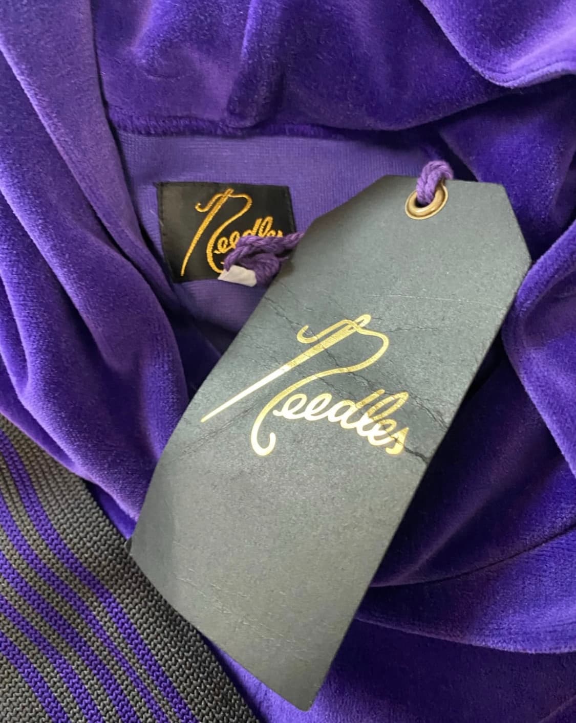 니들스 트랙후드 밸루어 퍼플 상품이미지4