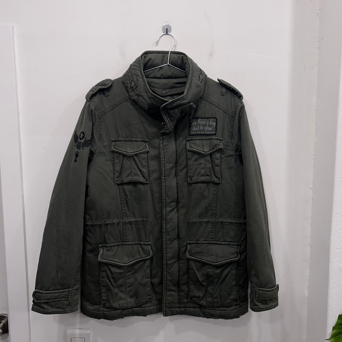 잠뱅이 어반빈티지 누빔 안감 퀼팅 야상자켓 상품이미지2