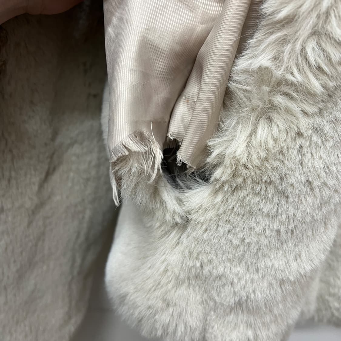 SANDRO 산드로 페이크퍼 후드 숏 밍크 코트 자켓 44~55 상품이미지5