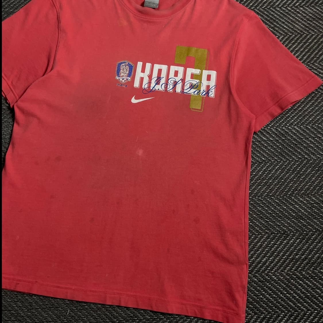 00s 나이키 2002 대한민국 국대 박지성 티셔츠o 5040 상품이미지2