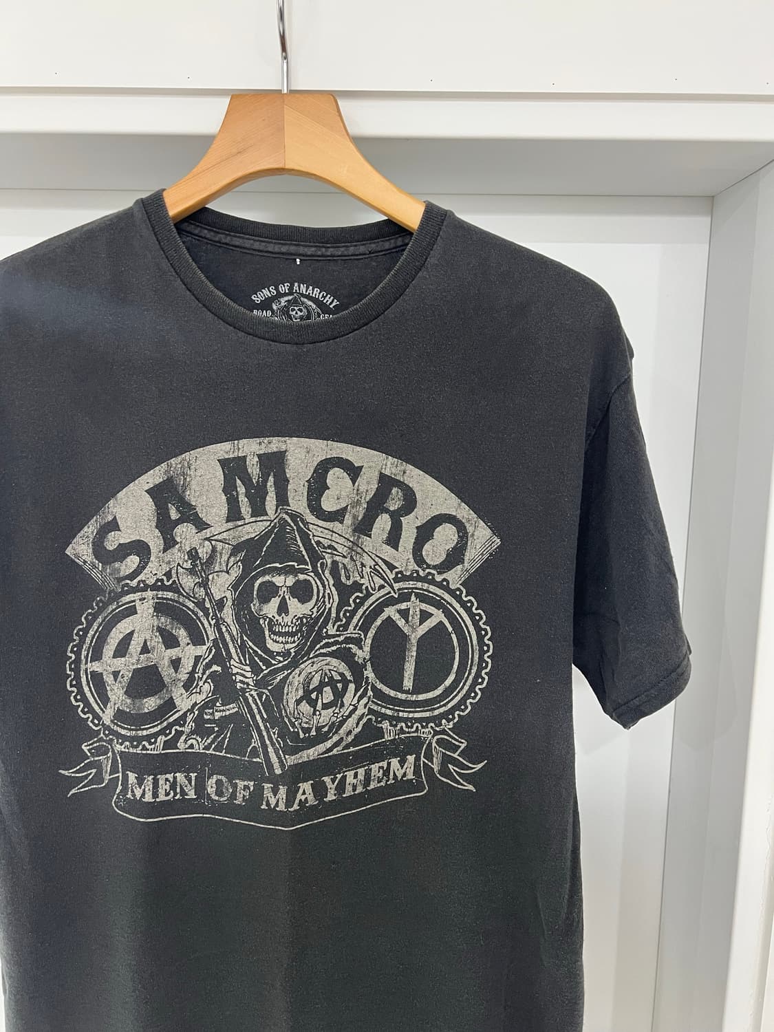 썬즈 오브 아나키 SAMCRO Men of Mayhem 빈티지 티셔츠 상품이미지4