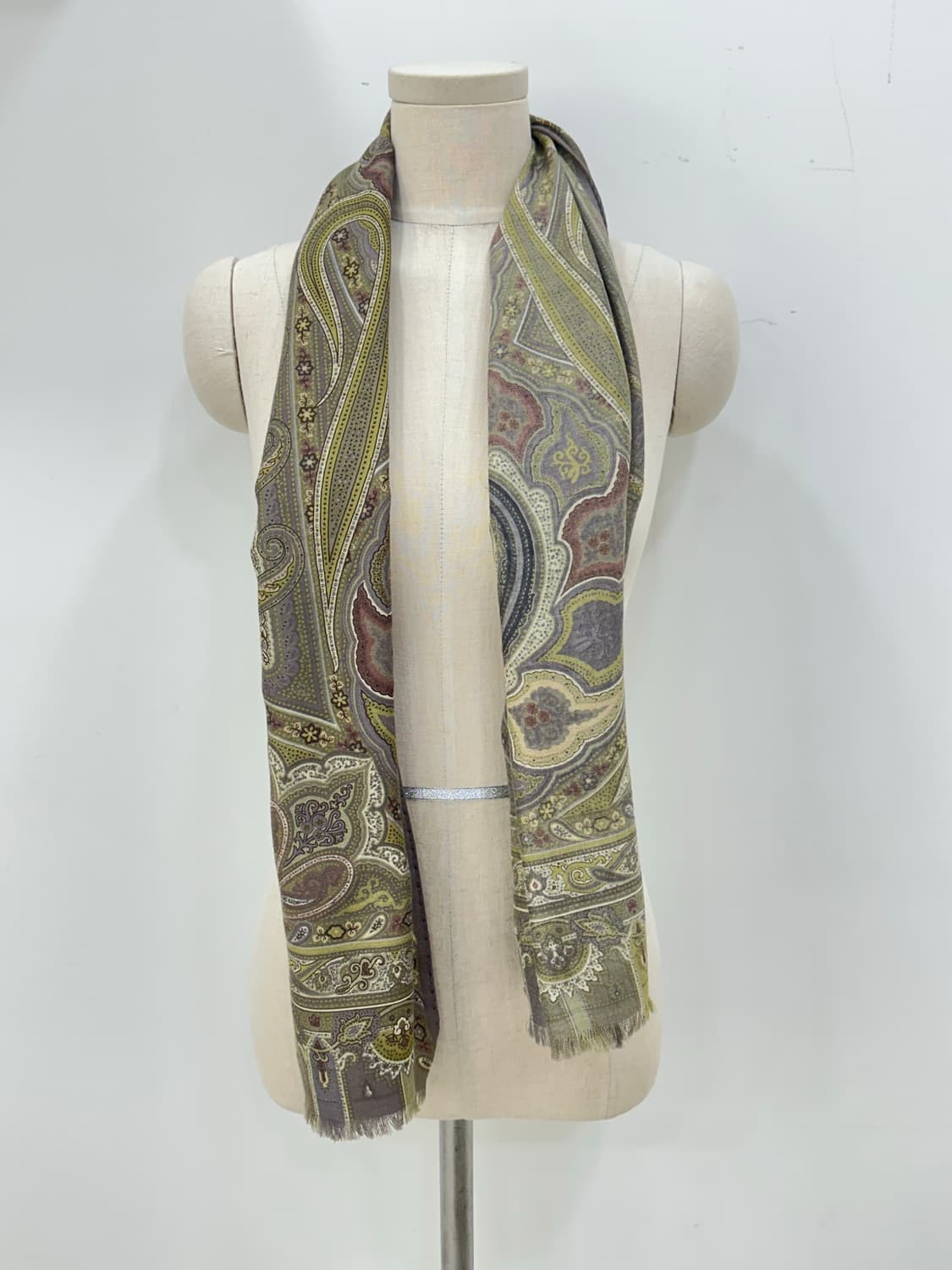 에트로 울 실크 머플러 상품이미지2