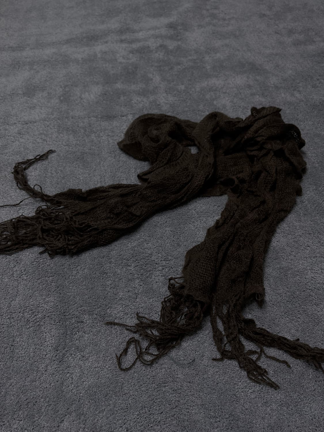 Vintage V-kei,punk mood slim muffler 상품이미지2