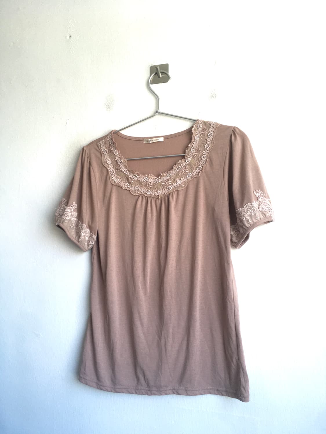 Axes femme pink lace puff t shirt 상품이미지9