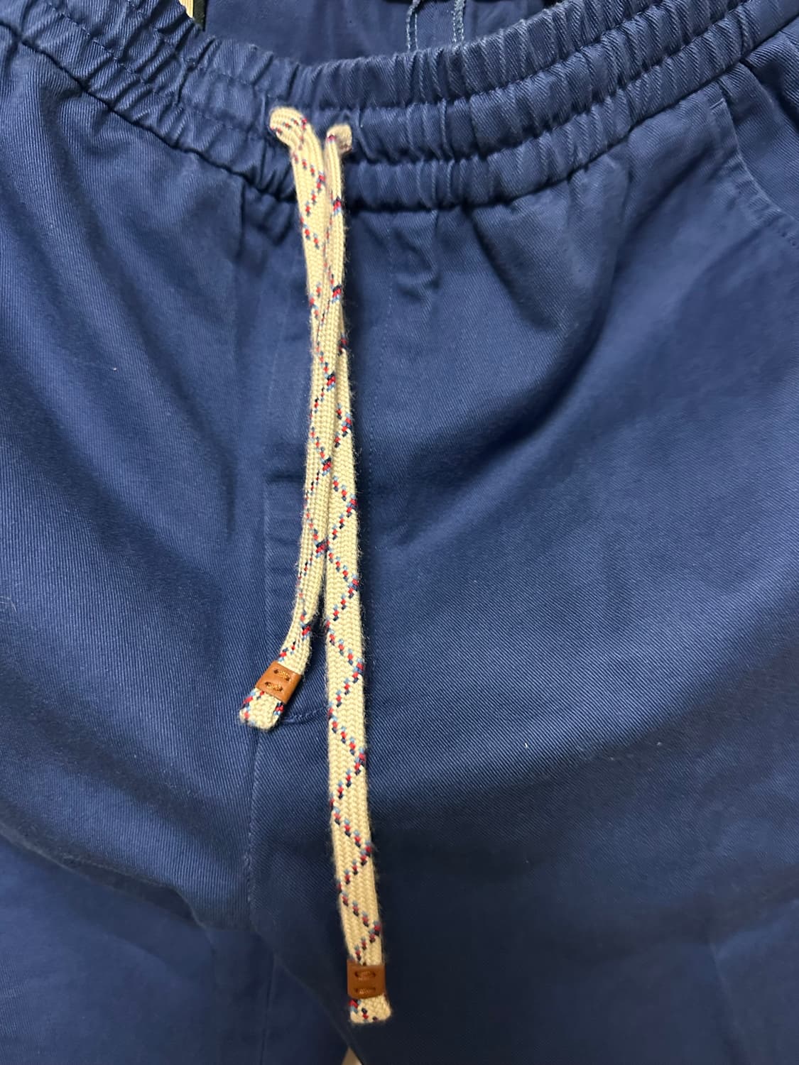 (탭만뗀 새상품!!) 구찌 22FW 네이비 치노 팬츠 46 상품이미지2