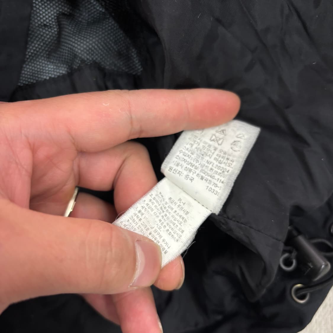 100 노스페이스 사이드로고 바람막이 자켓 상품이미지5