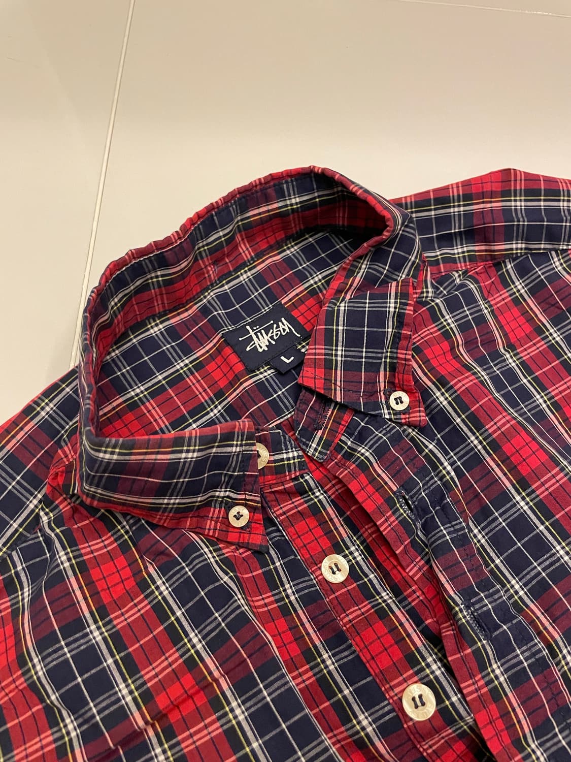 Stussy vintage short sleeve shirt 상품이미지3
