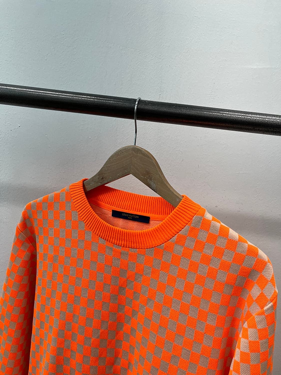 95) 루이비통 오렌지 다미에 니트 상품이미지5