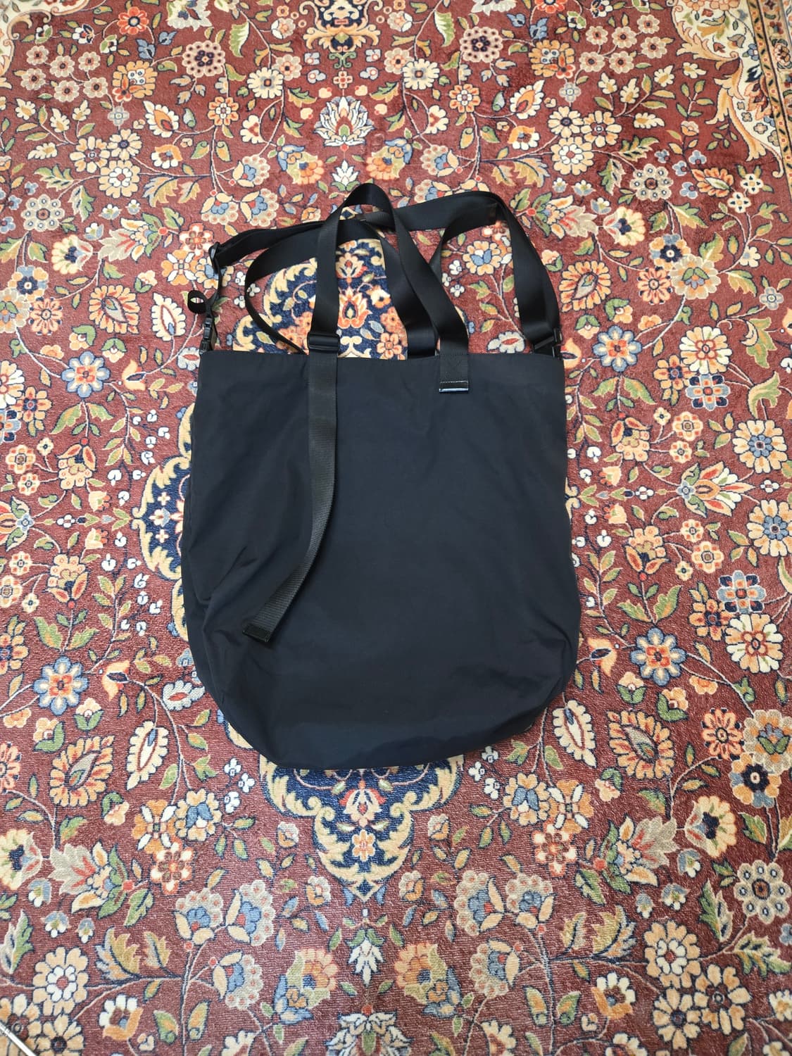 준지(Juun.J) 블랙 솔리드 투웨이 백 상품이미지5