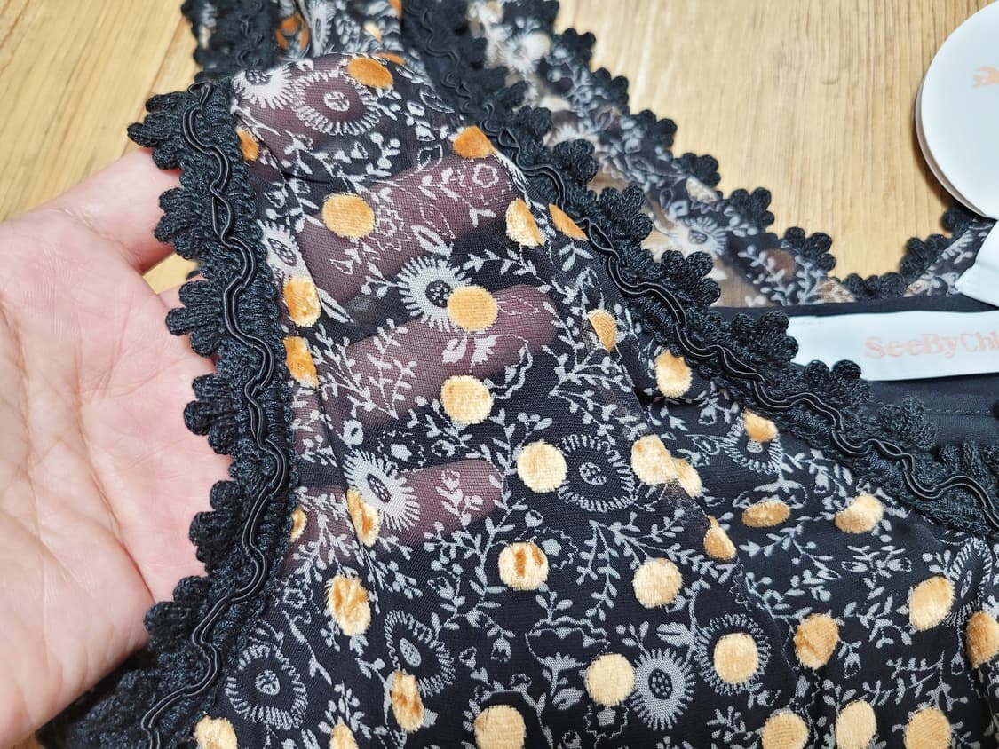 씨바이끌로에(See by Chloe) 실크원피스 55-66 새상품 상품이미지3