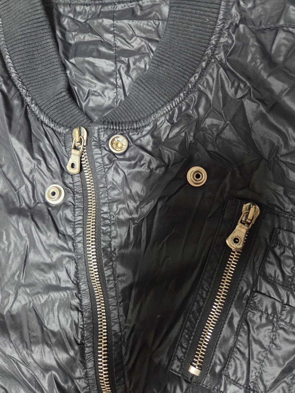 돌체앤가바나 아카이브 메탈 로고 보머 상품이미지4