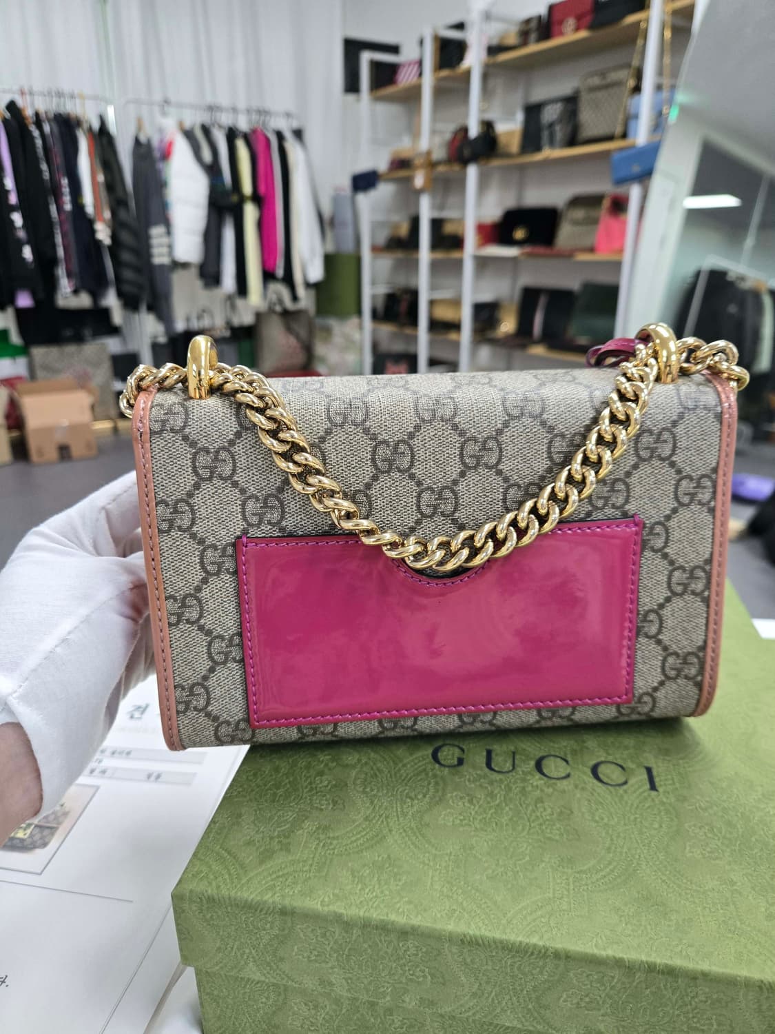 [40%할인] 구찌 패드락 숄더백 상품이미지3