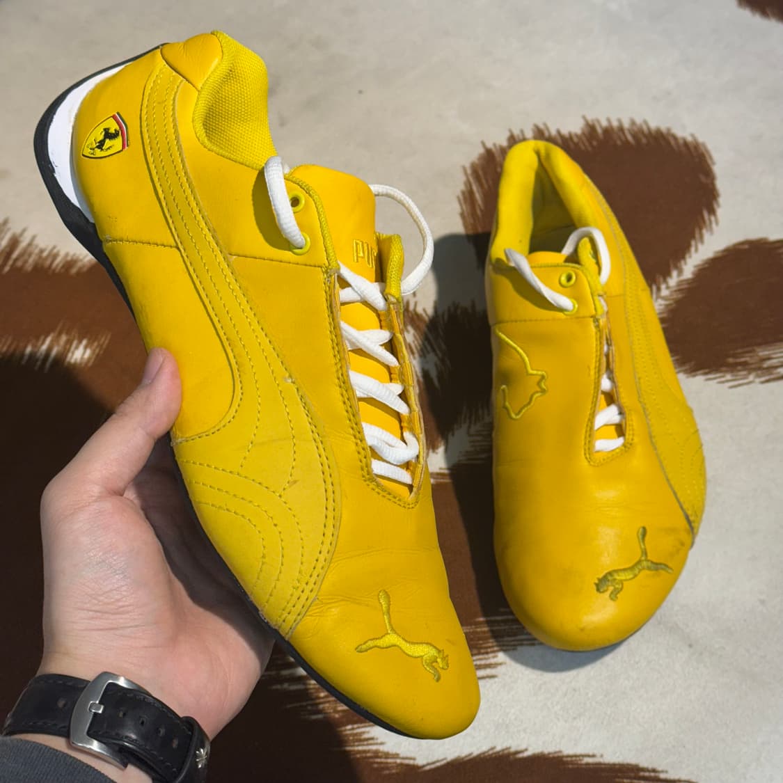 Puma x Ferrari speedcat Yellow (285) 상품이미지1