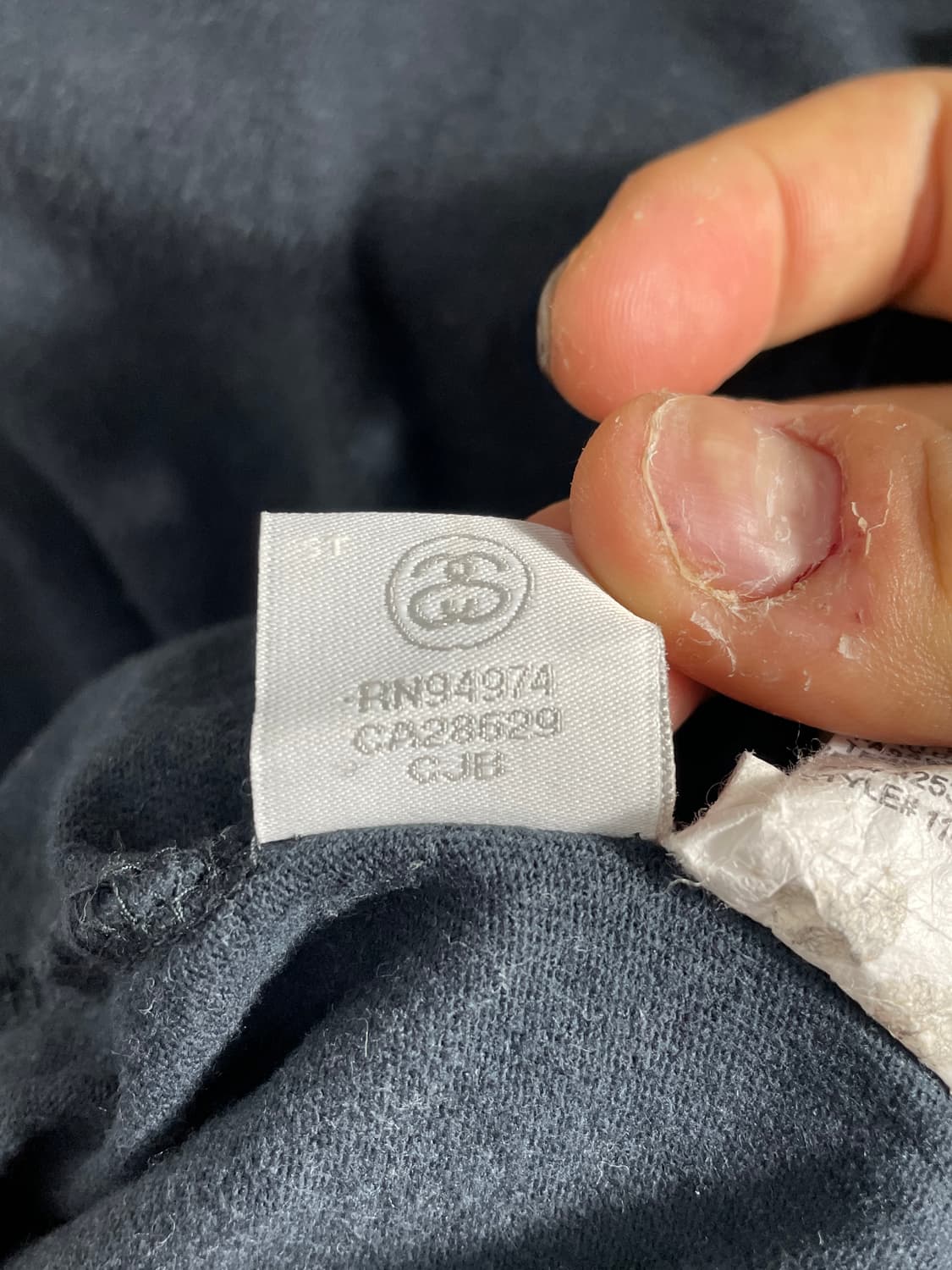 스투시 포켓 반팔 티셔츠 블랙 상품이미지4