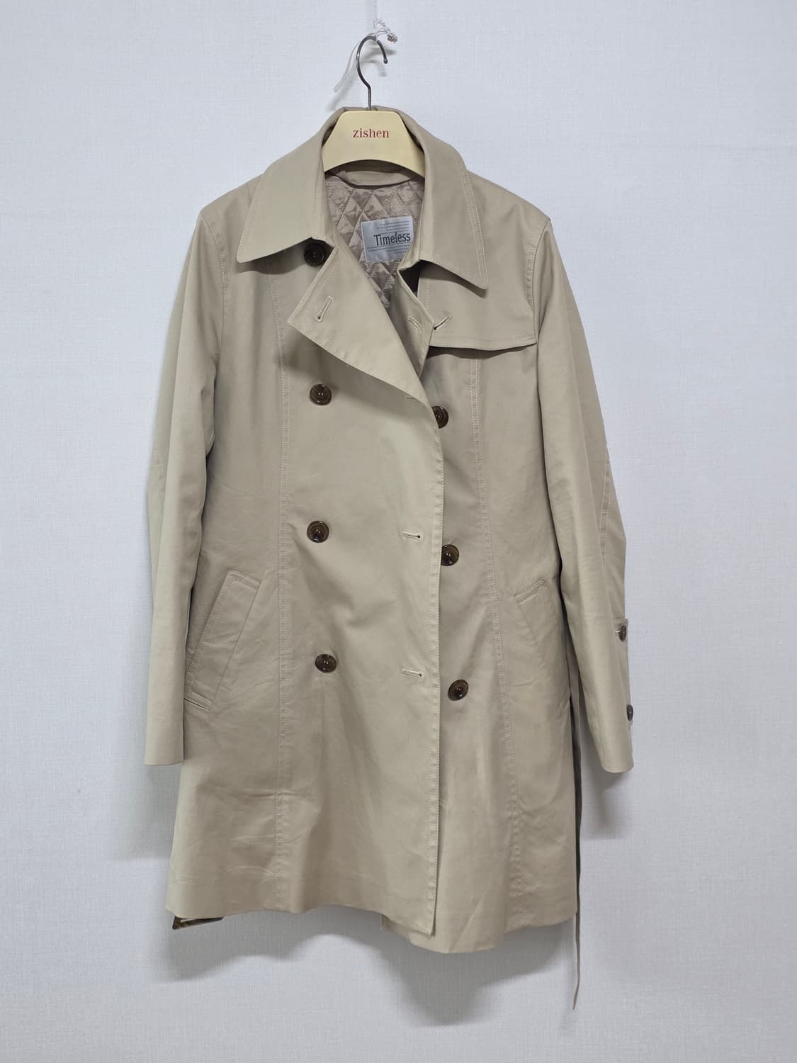 누빔 바바리 상품이미지2