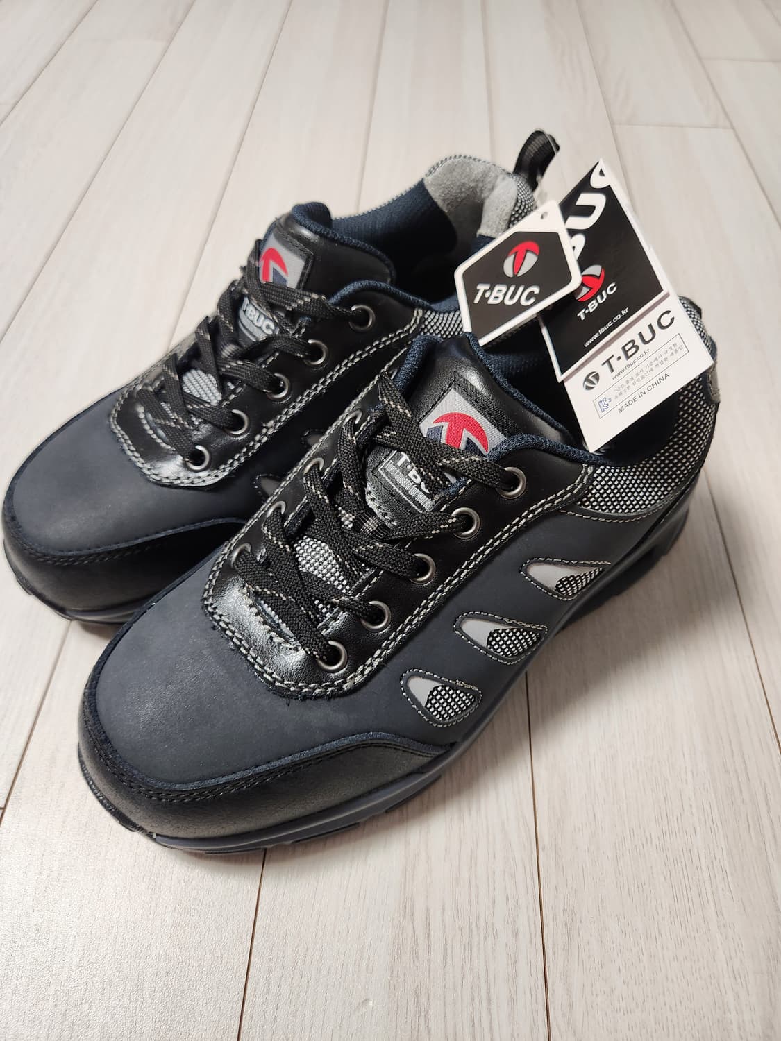 택 새상품) 티뷰크 마크 TB-430R 안전화 에어쿠숀 작업화 건설화 근 상품이미지3