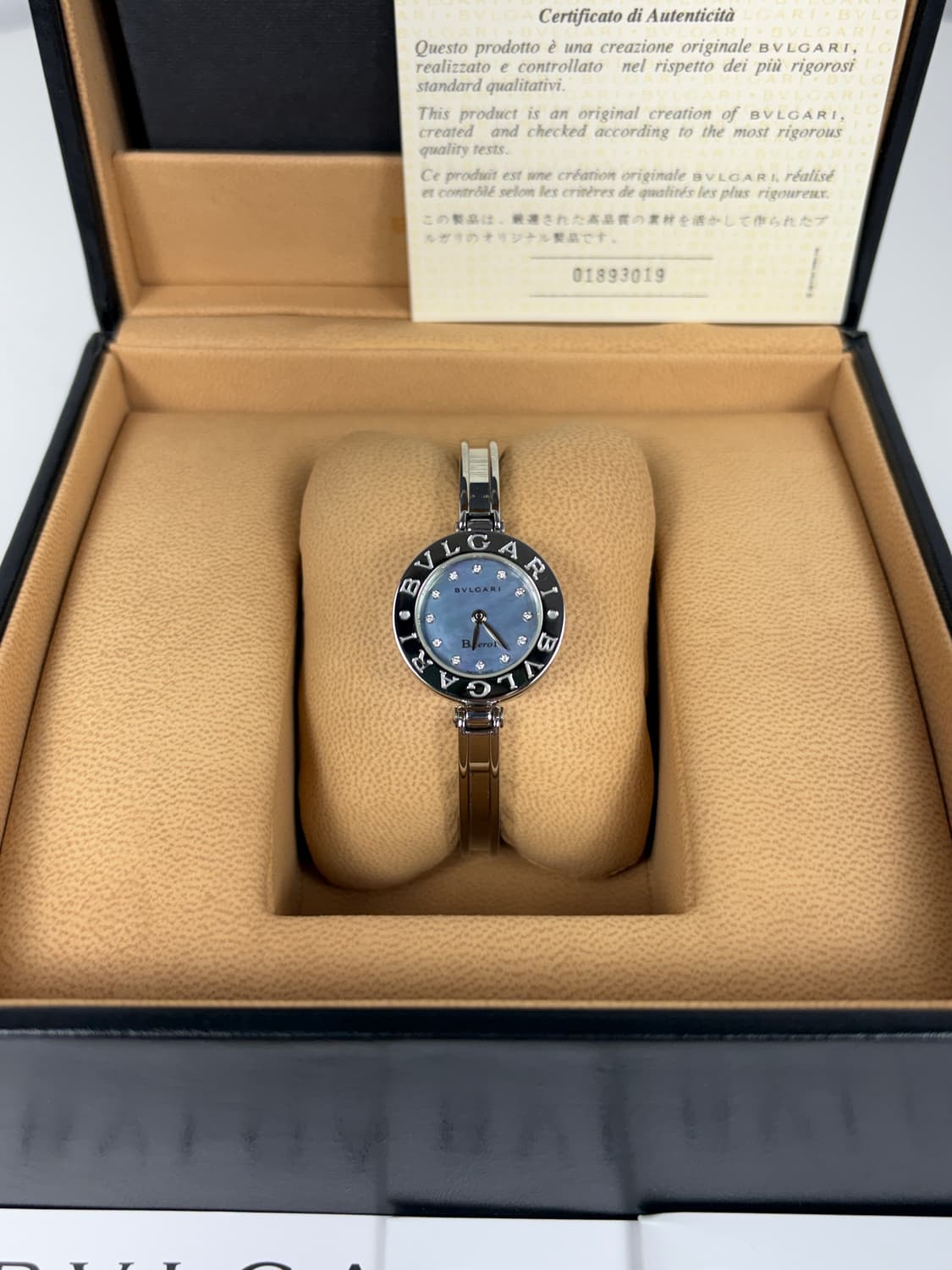 불가리 비제로원 다이아 12p 뱅글 여성시계 상품이미지1