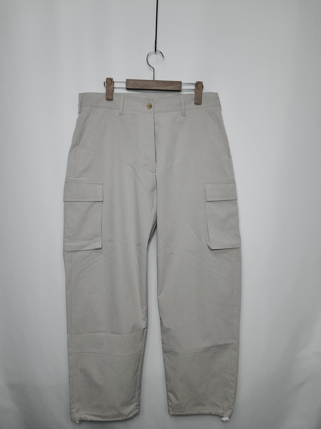 연그레이 와이드 슬랙스 상품이미지1