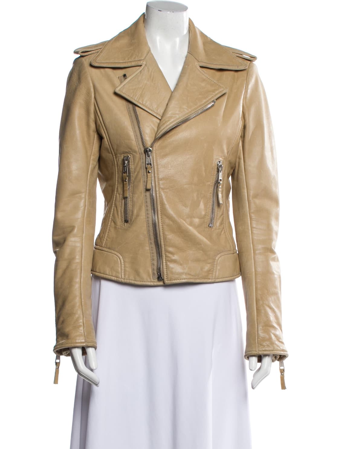 Balenciaga lambskin biker jacket 상품이미지3
