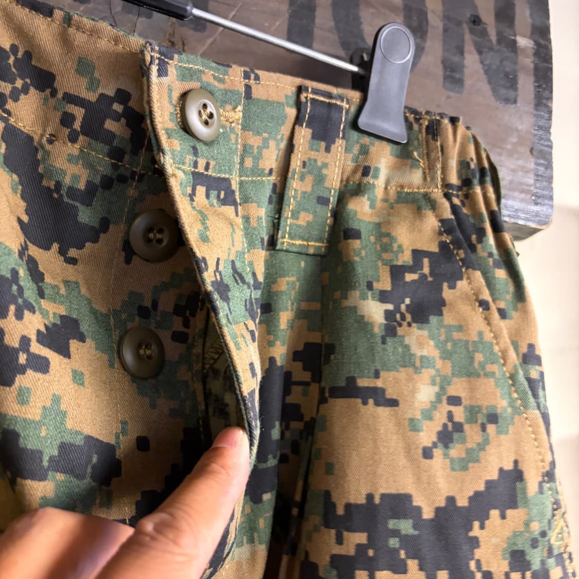 미해병대 오리지널 USMC MARPAT 전투복 팬츠 S-L 데드스탁 상품이미지4