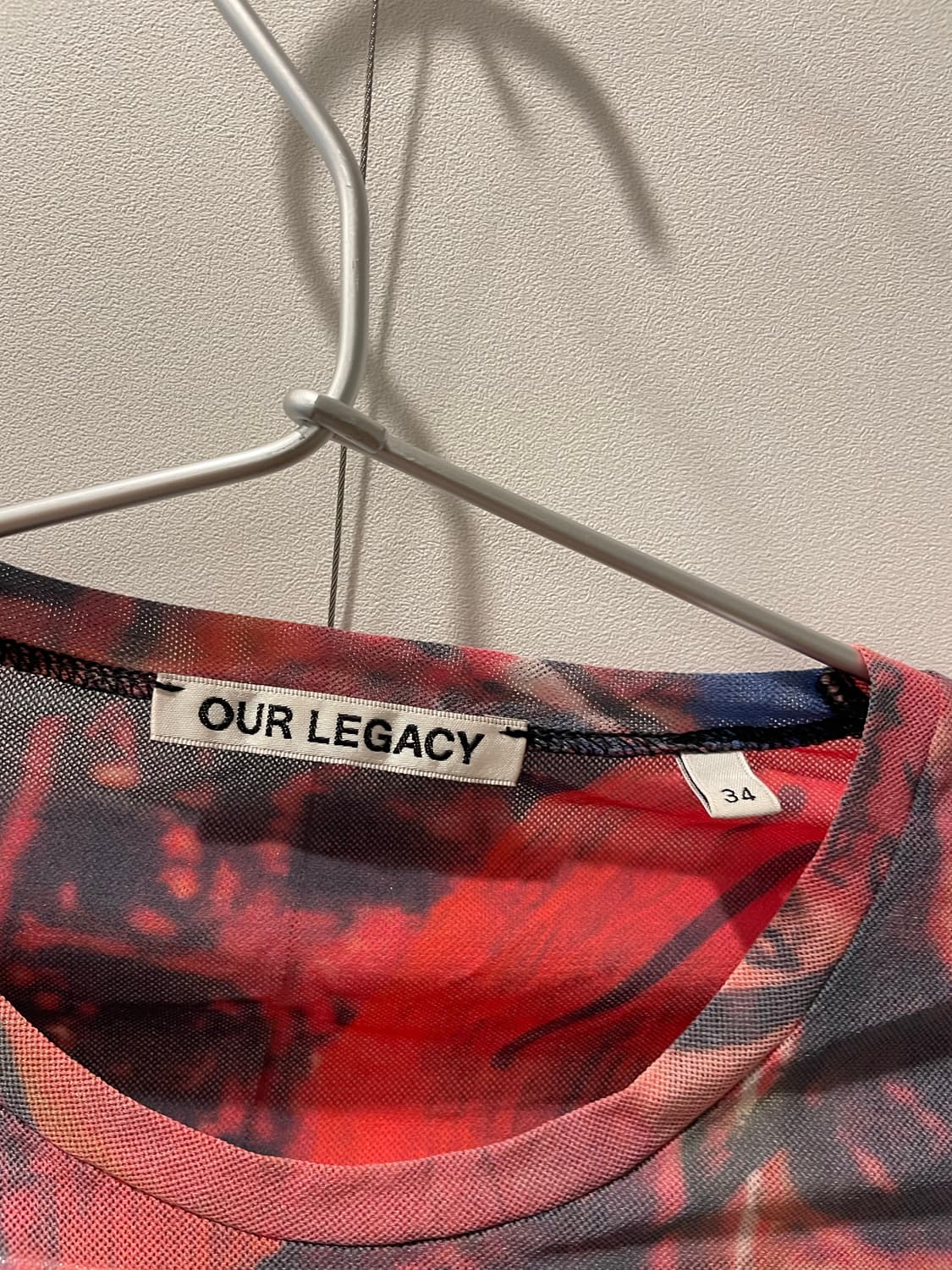 Our legacy 슈퍼 슬림 롱 슬리브 티셔츠 상품이미지5