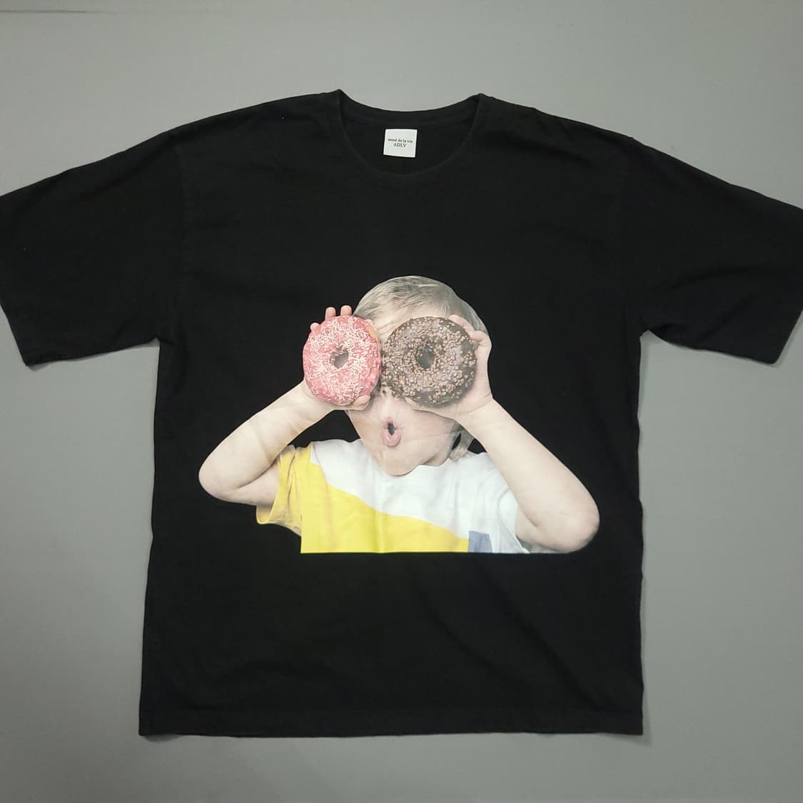 아크메드라비 반팔 티셔츠 2사이즈 블랙 상품이미지1